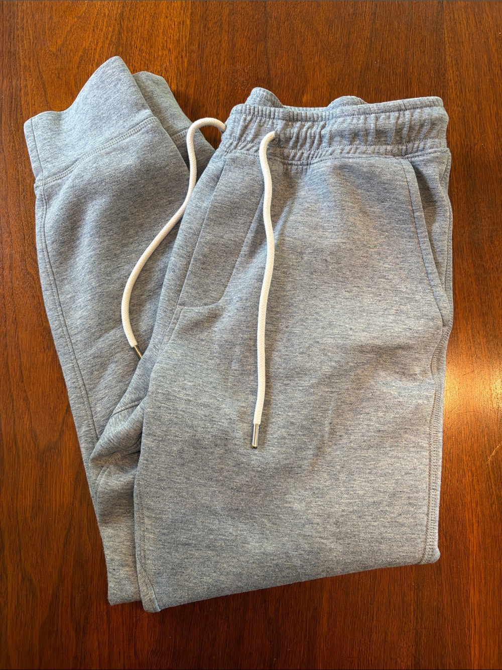 American Eagle Outfitters Light blue- Gray Drawstring Joggers